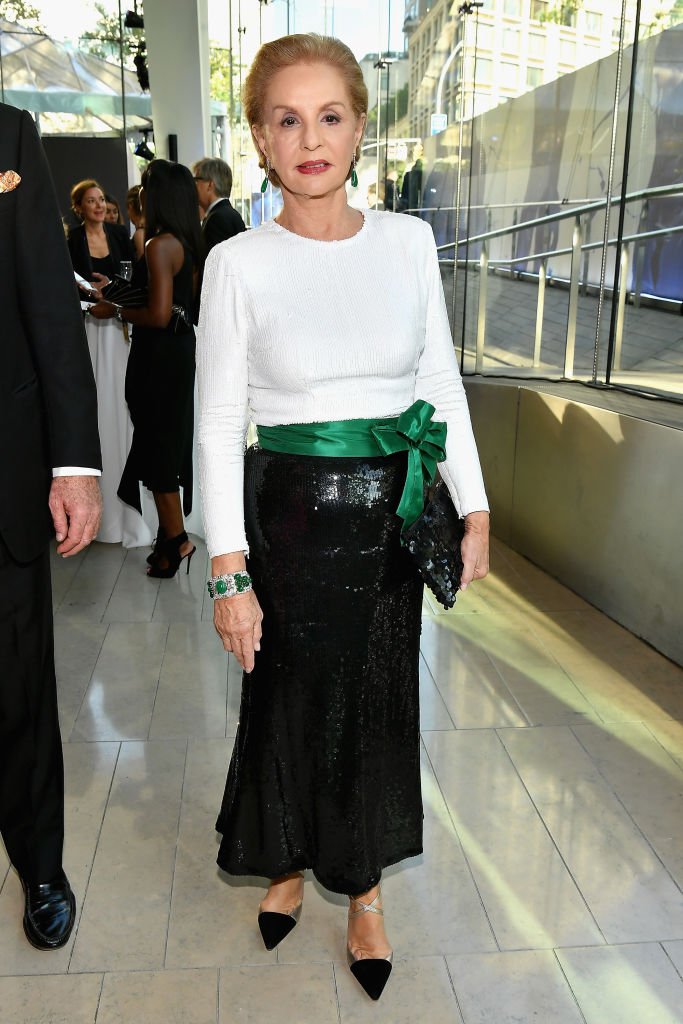 Carolina Herrera attends en los Fragrance Foundation Awards 2017, en Nueva York. | Foto: Getty Images