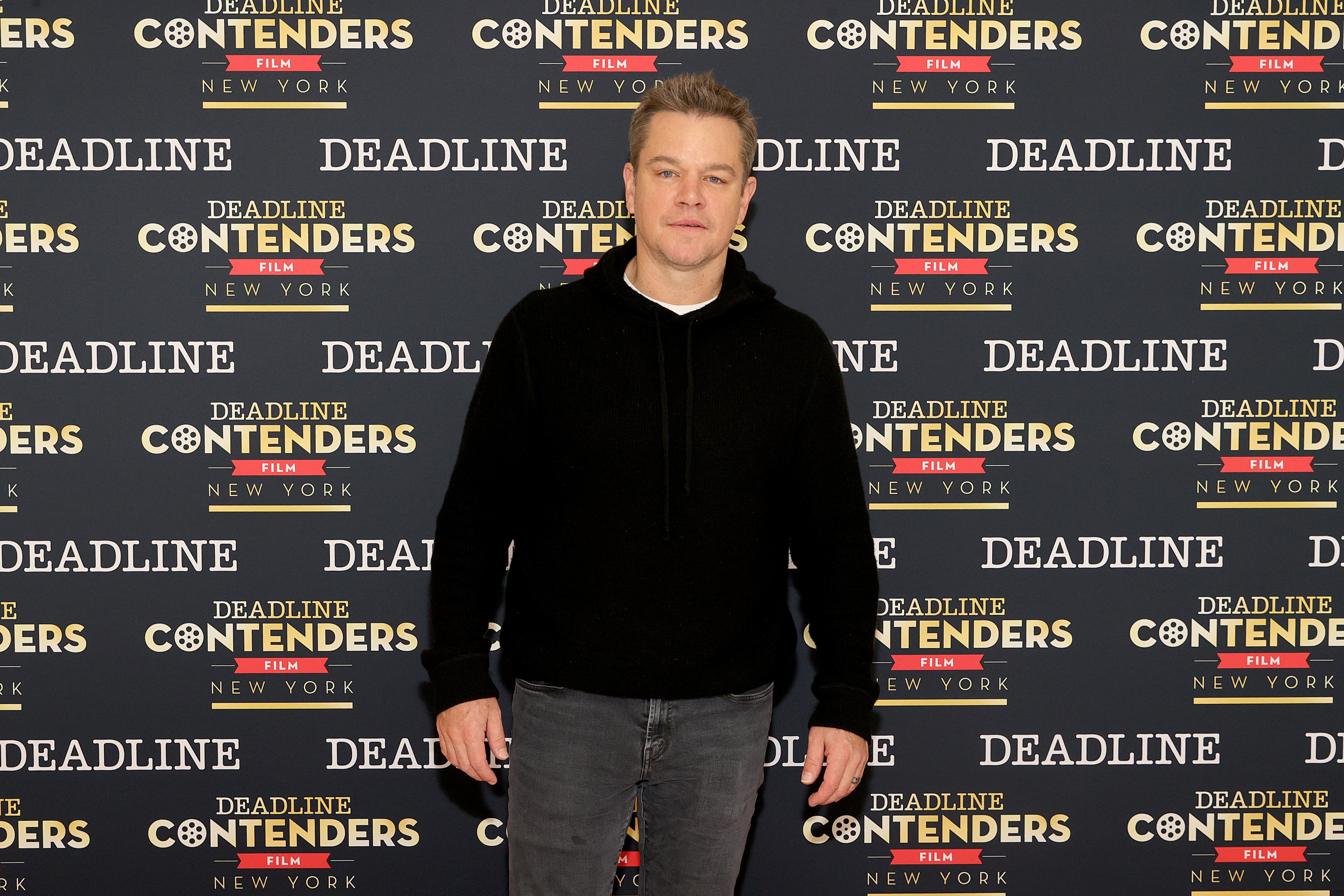 Matt Damon at the Deadline Contenders Film in New York on December 4, 2021 | Source: Getty Images