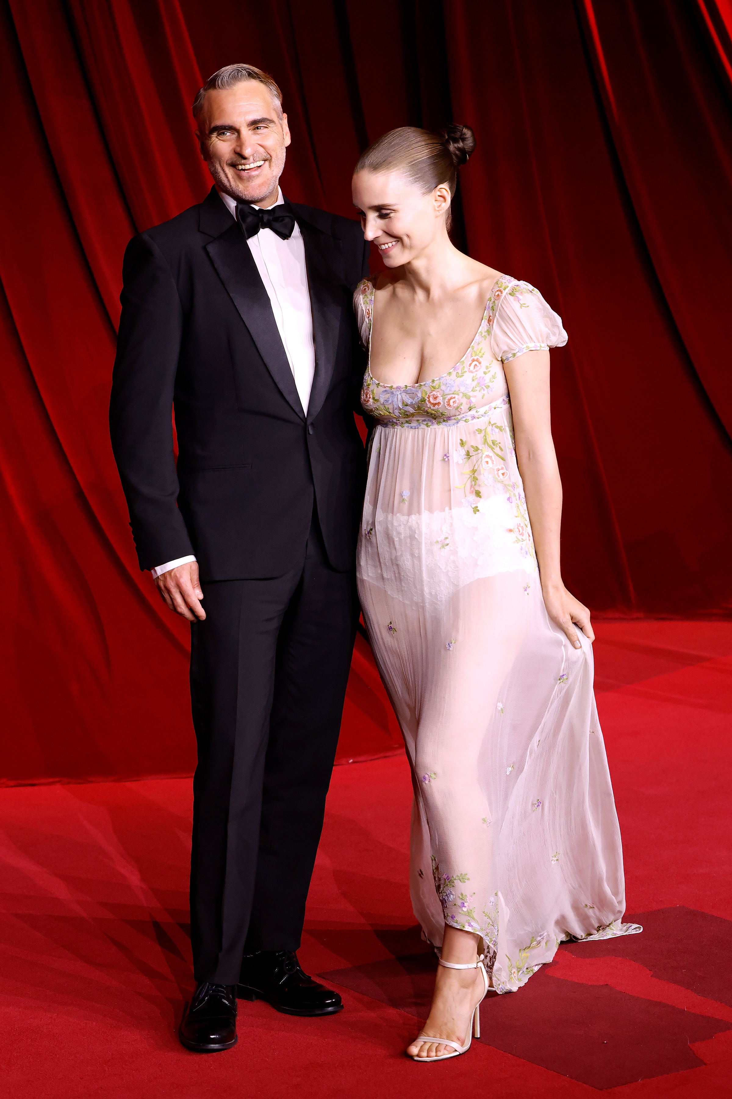 Rooney Mara and Joaquin Phoenix attend The Fourth Annual Academy Museum Gala on October 19, 2024, in Los Angeles, California. | Source: Getty Images