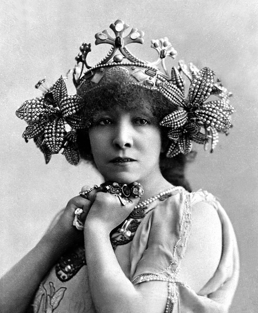 La tragédienne Sarah Bernhard | photo : Getty Images