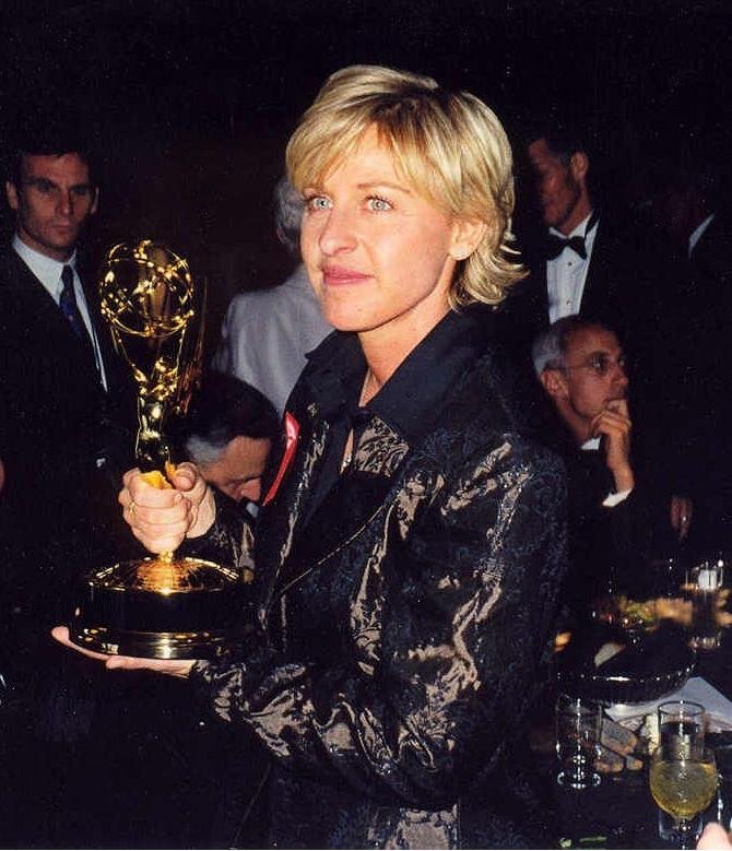 DeGeneres at the Emmy Awards, September 1997 | Wikimedia Commons Images