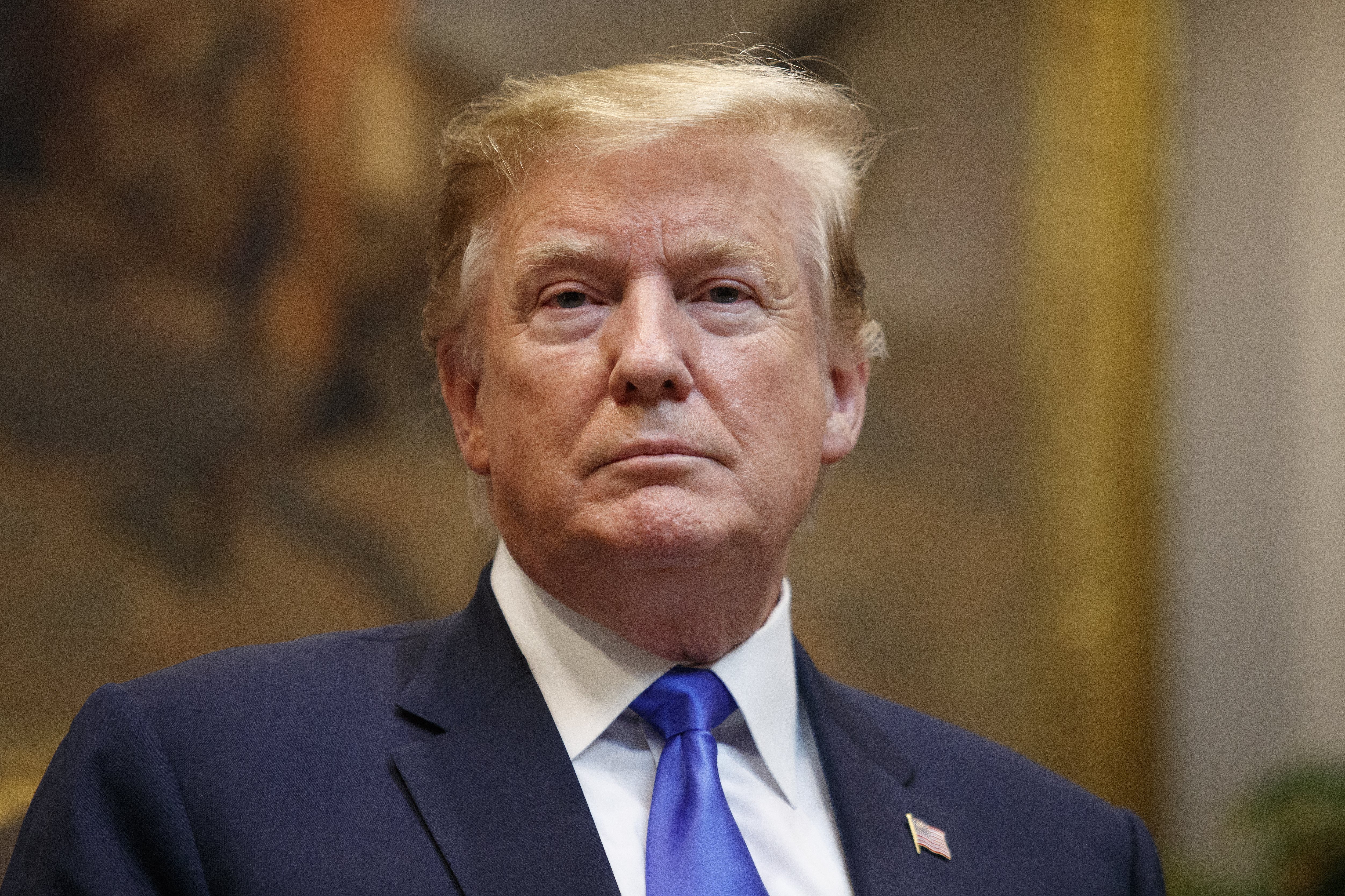 Donald Trump delivers remarks on 5G deployment in the United States on April 12, 2019 | Photo: GettyImages