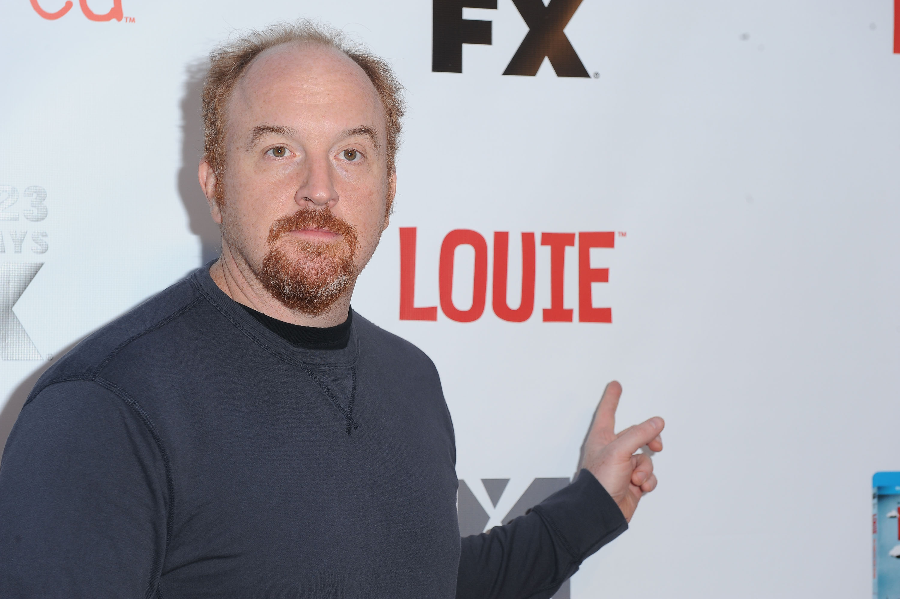 Louis C.K. arrived at FX's Premiere Party for "Wilfred" and "Louie" on June 20, 2011, in Los Angeles, California. | Source: Getty Images