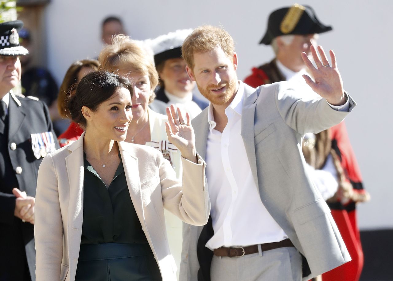 Meghan, Duchess of Sussex and Prince Harry, Duke of Sussex make an official visit to Sussex in Chichester, United Kingdom | Photo: Getty Images