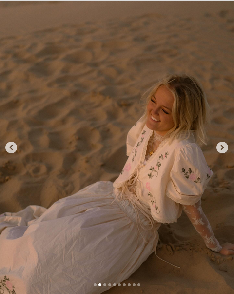 Emily Traveller, from a post dated April 22, 2025 | Source: Instagram/emilytrav