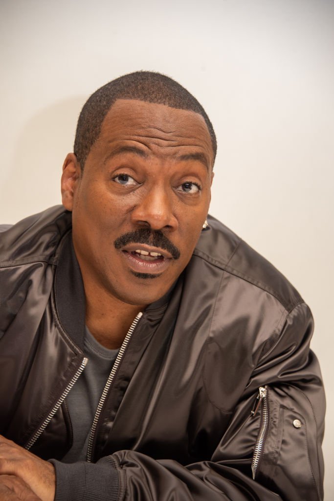 Eddie Murphy at the "Dolemite Is My Name" Press Conference at the Four Seasons Hotel | Photo: Getty Images