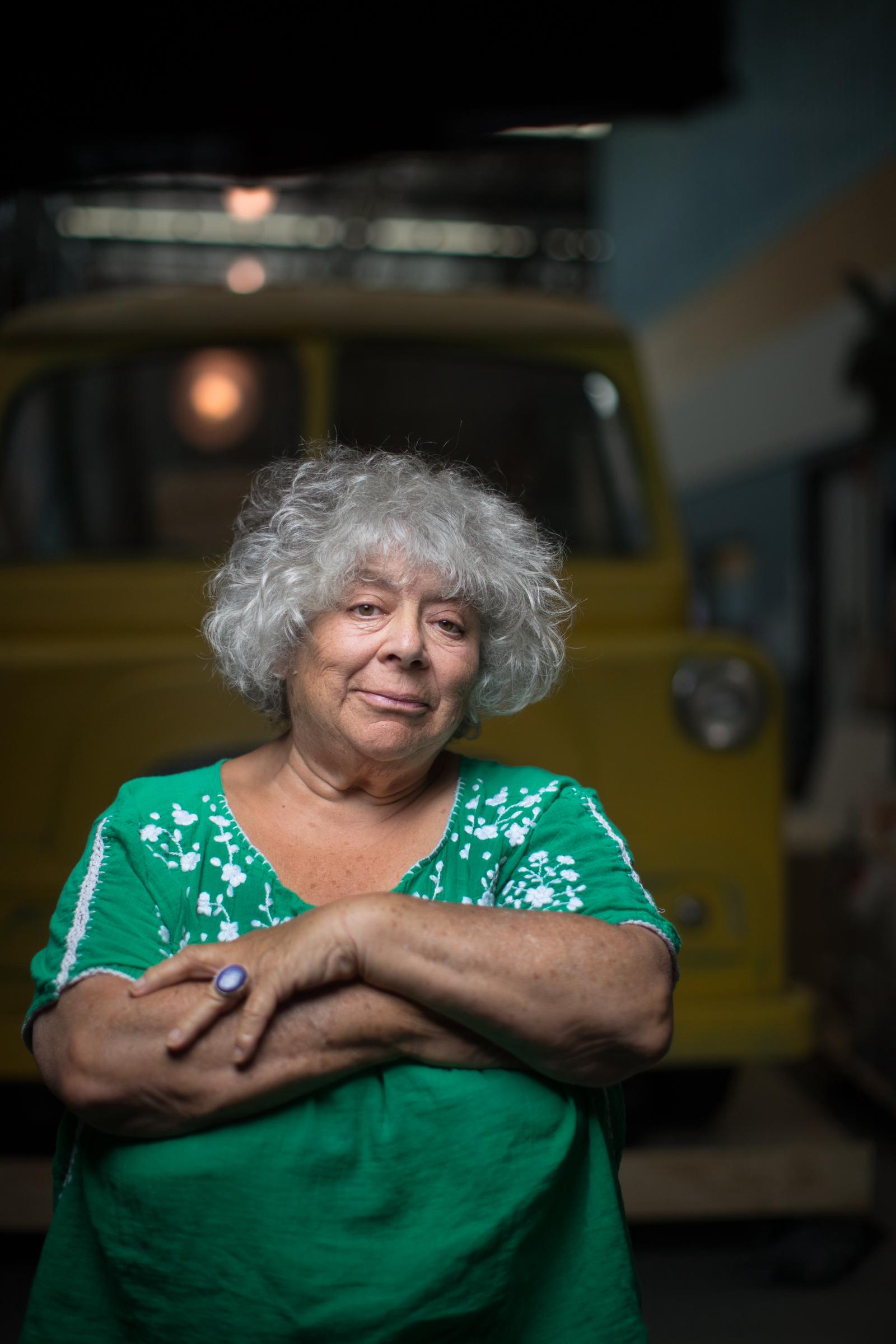 Miriam Margolyes photographed for the play "The Lady in the Van" at the Melbourne Theatre Company on 7 January 2018 in Australia. | Source: Getty Images