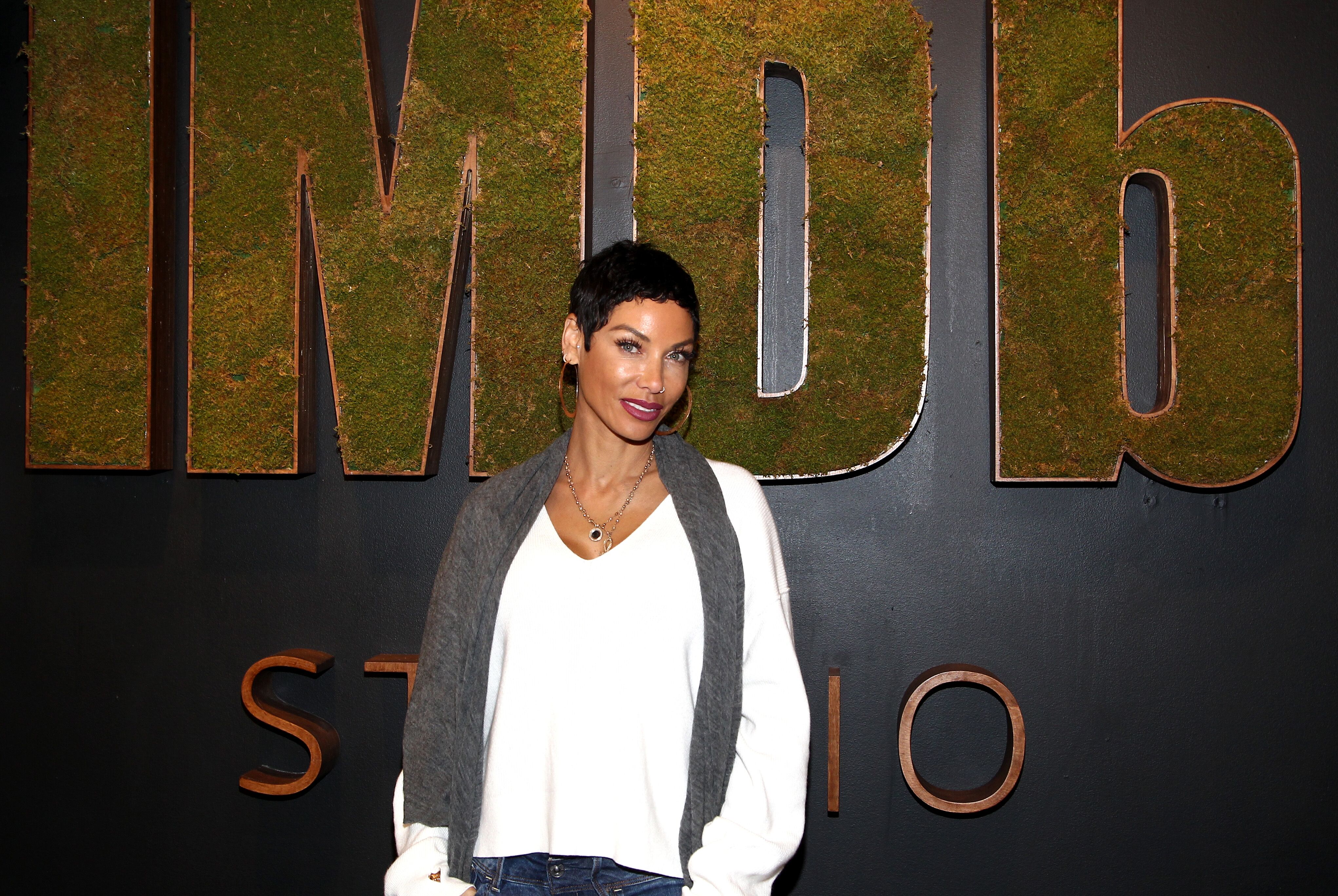 Nicole Murphy paying a visit to the IMDb Studio  | Source: Getty Images/GlobalImagesUkraine