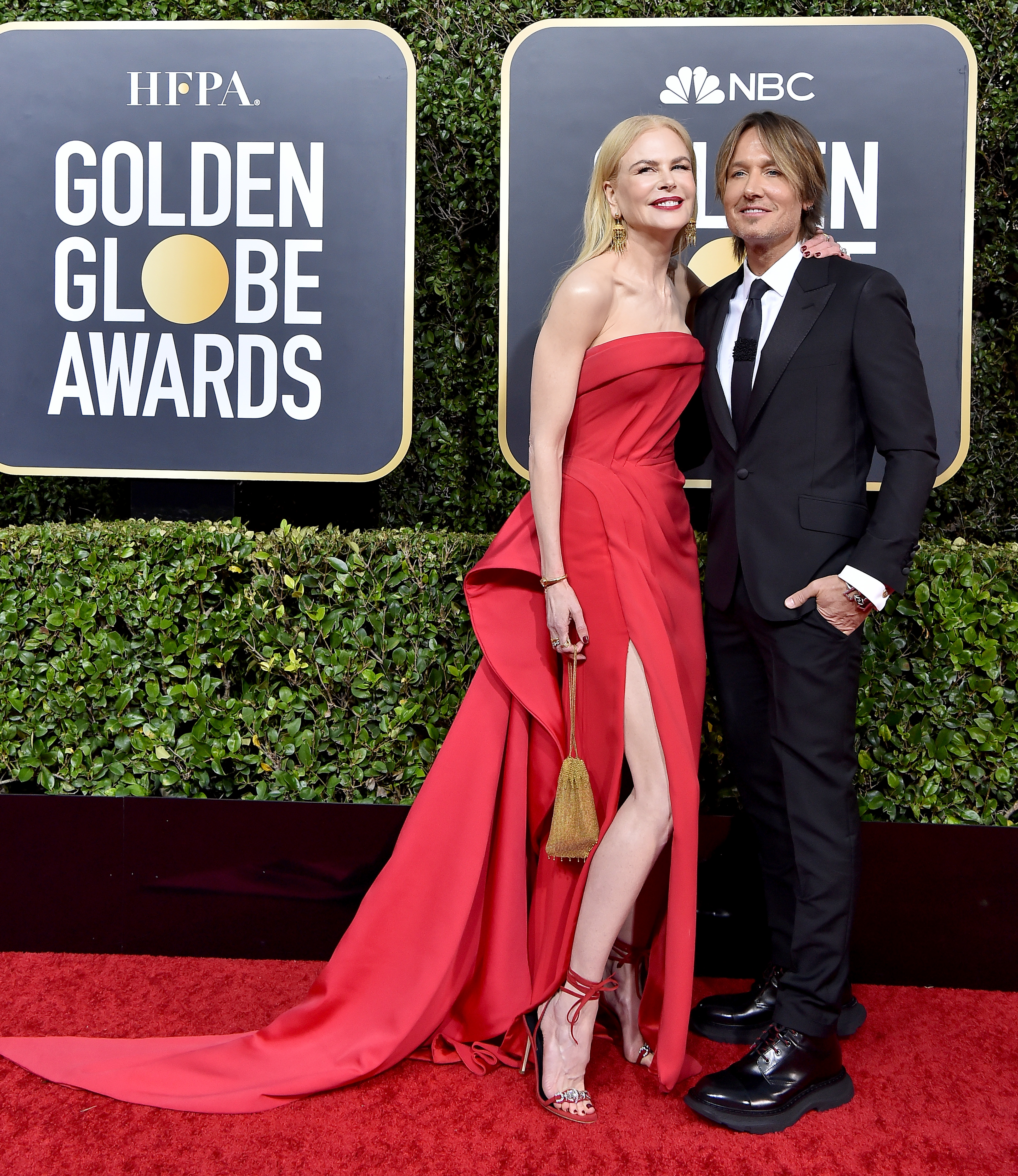 Nicole Kidman and Keith Urban attend the 77th Annual Golden Globe Awards in Beverly Hills, California, on January 5, 2020. | Source: Getty Images
