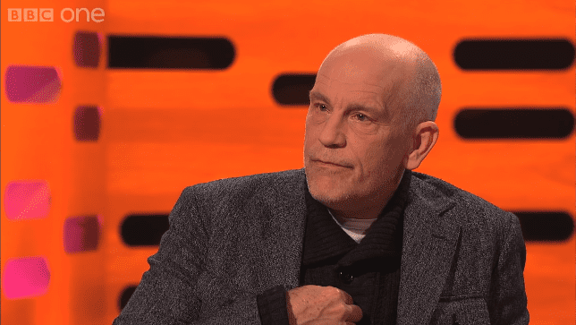 John Malkovich during an interview with Jonathan Ross in his show in 2020 | Photo: YouTube/The Jonathan Ross Show