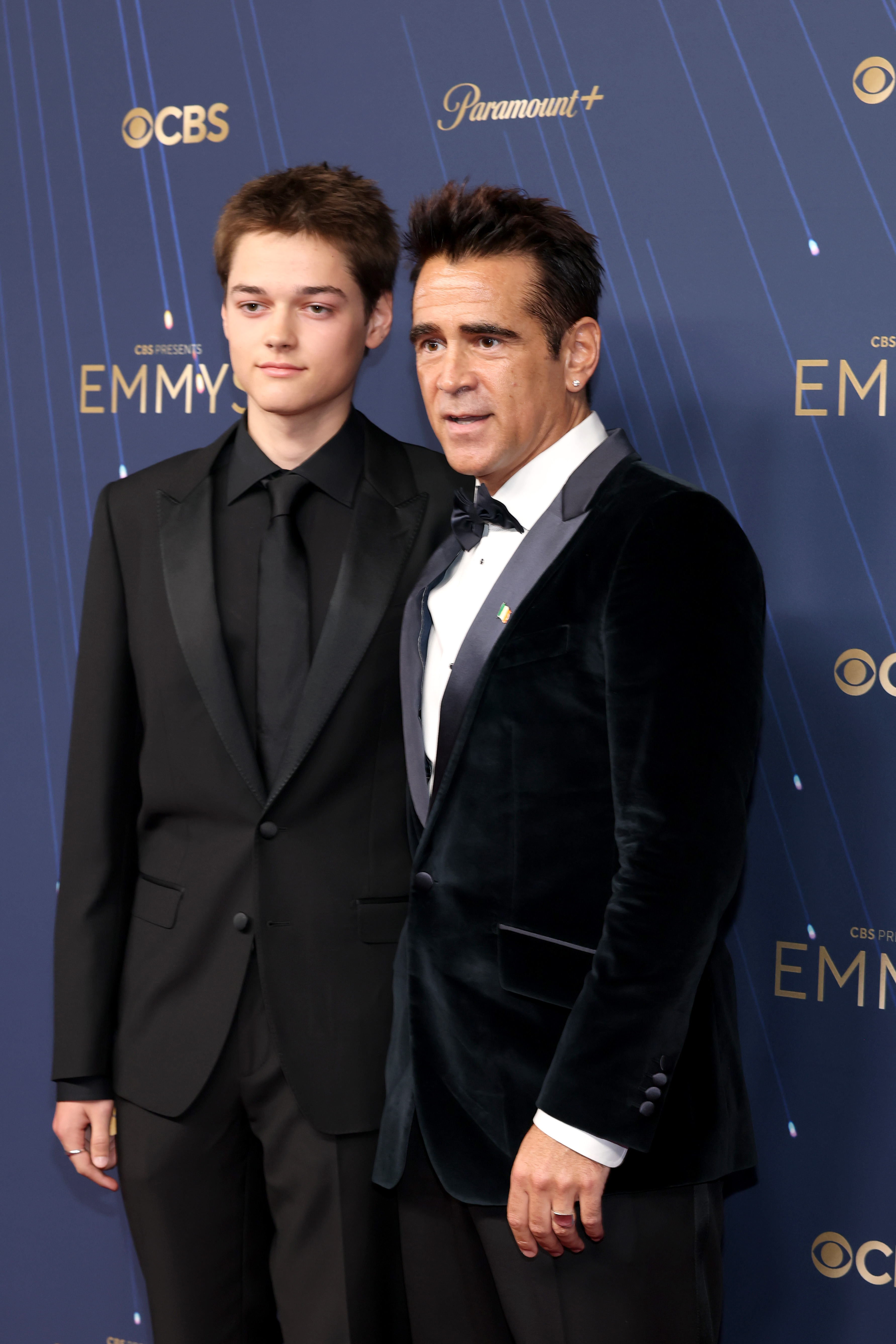 Henry and Colin Farrell at the 77th Primetime Emmy Awards held on September 14, 2025 | Source: Getty Images