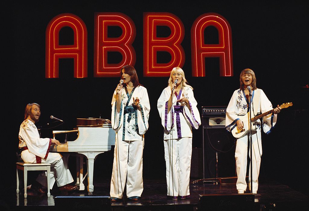 ABBA en una presentación televisiva en 1977. | Foto: Getty Images