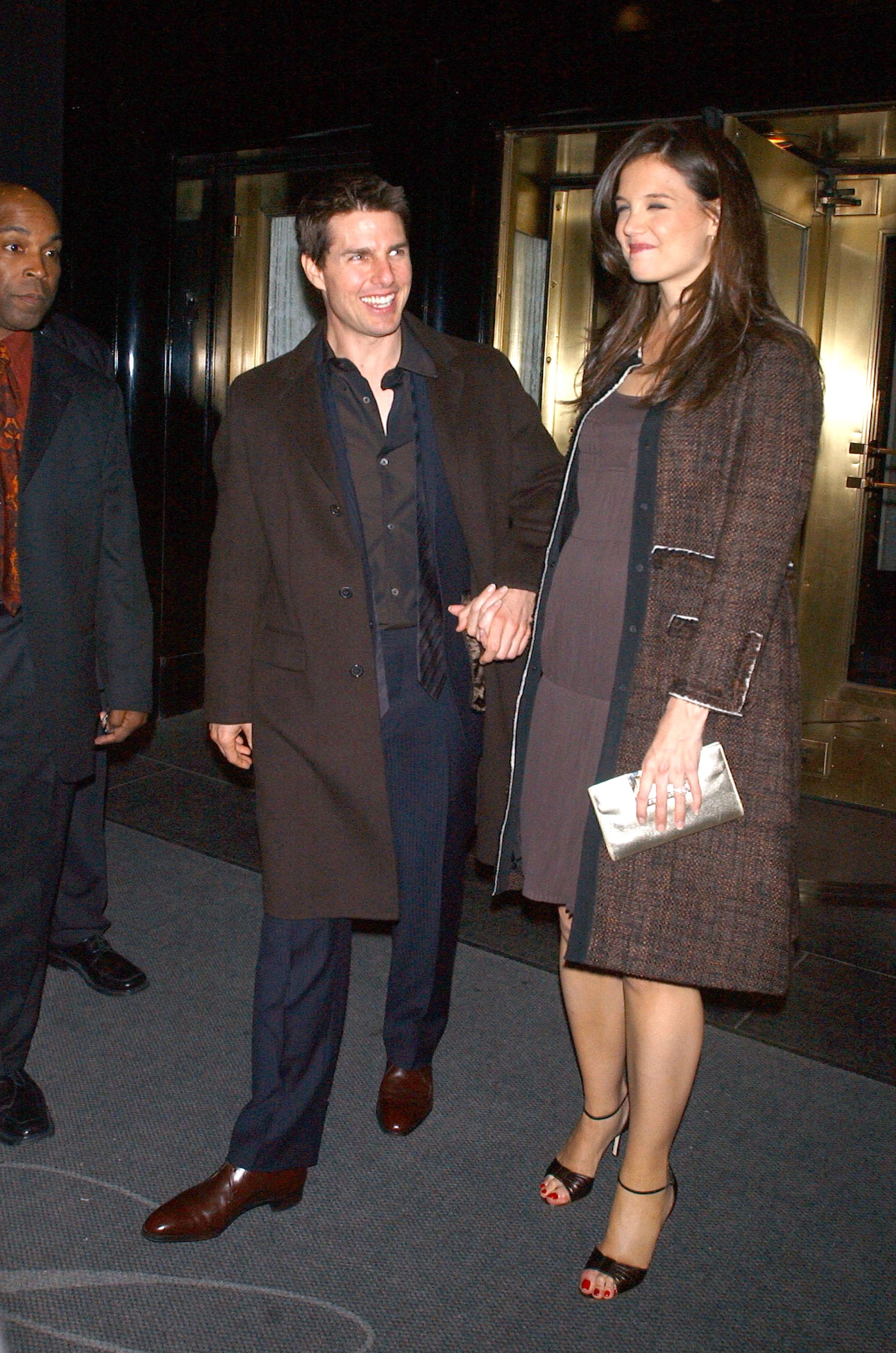 Katie Holmes and Tom Cruise in New York in 2005. | Source: Getty Images 