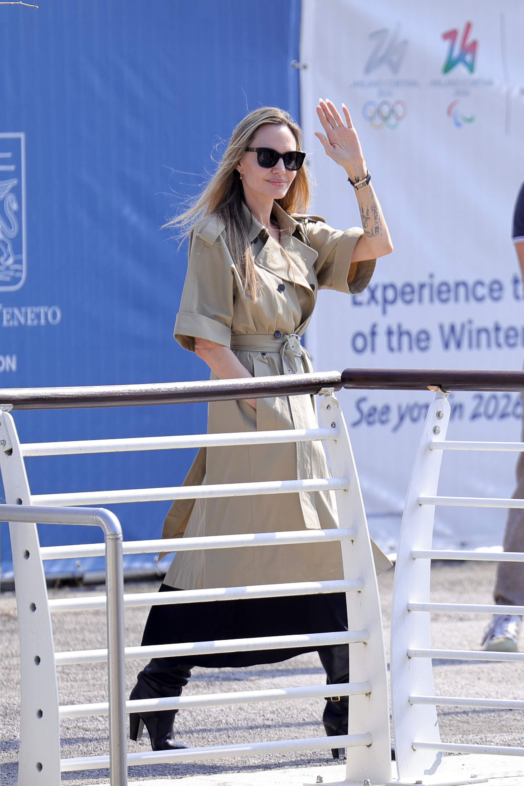 Angelina Jolie on August 27, 2024, in Venice, Italy | Source: Getty Images