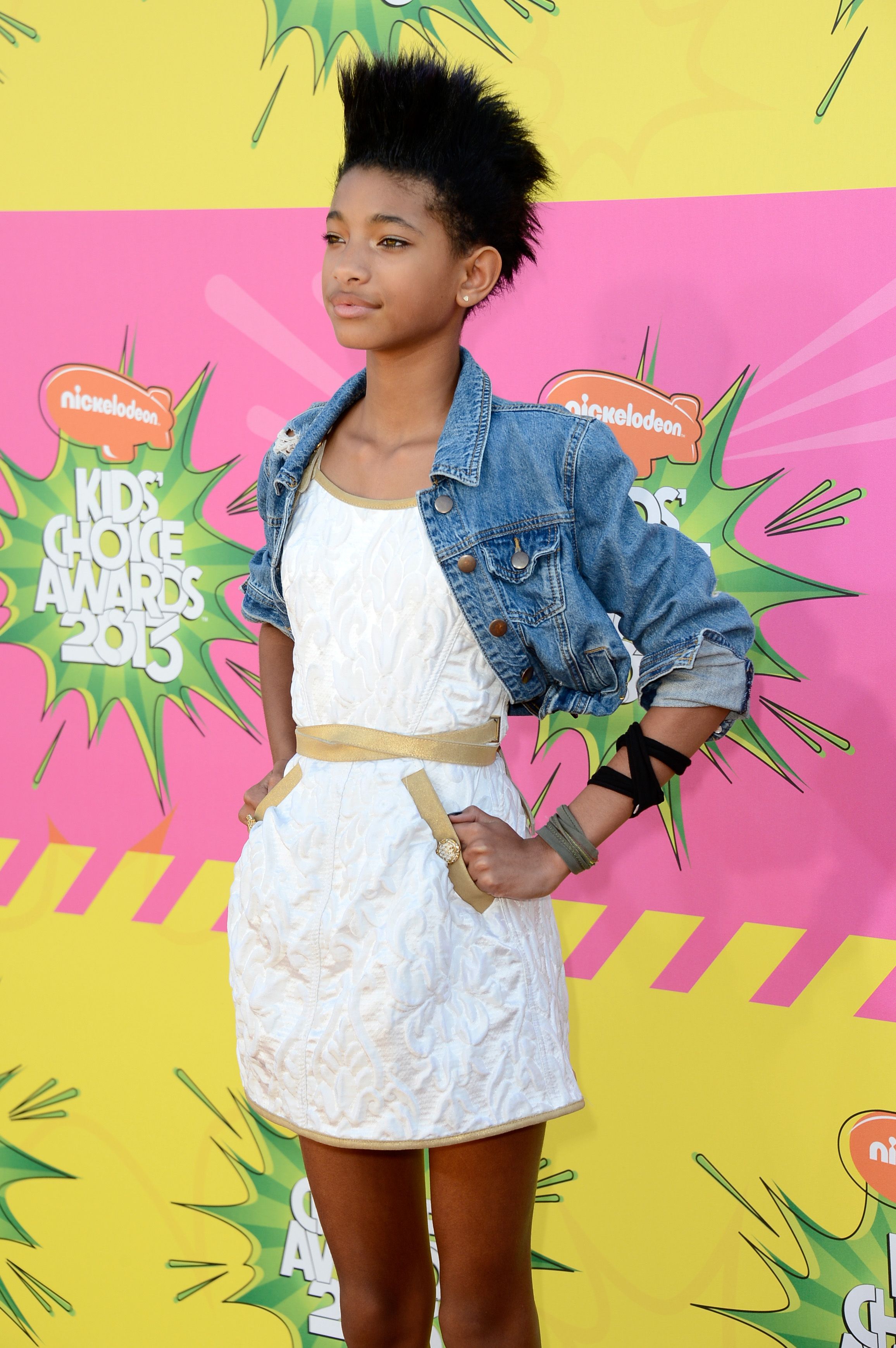 Willow Smith makes an appearance at Nickelodeon's 26th Annual Kids' Choice Awards on the 23rd of March, 2013 in LA, California at the USC Galen Center. | Photo: Getty Images