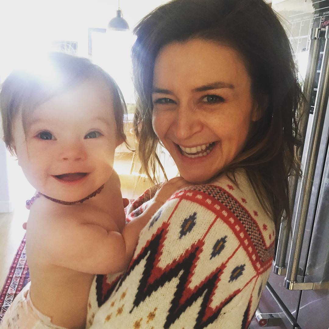 Caterina Scorsone and her daughter from a post dated December 8, 2017. | Source: Instagram/caterinascorsone