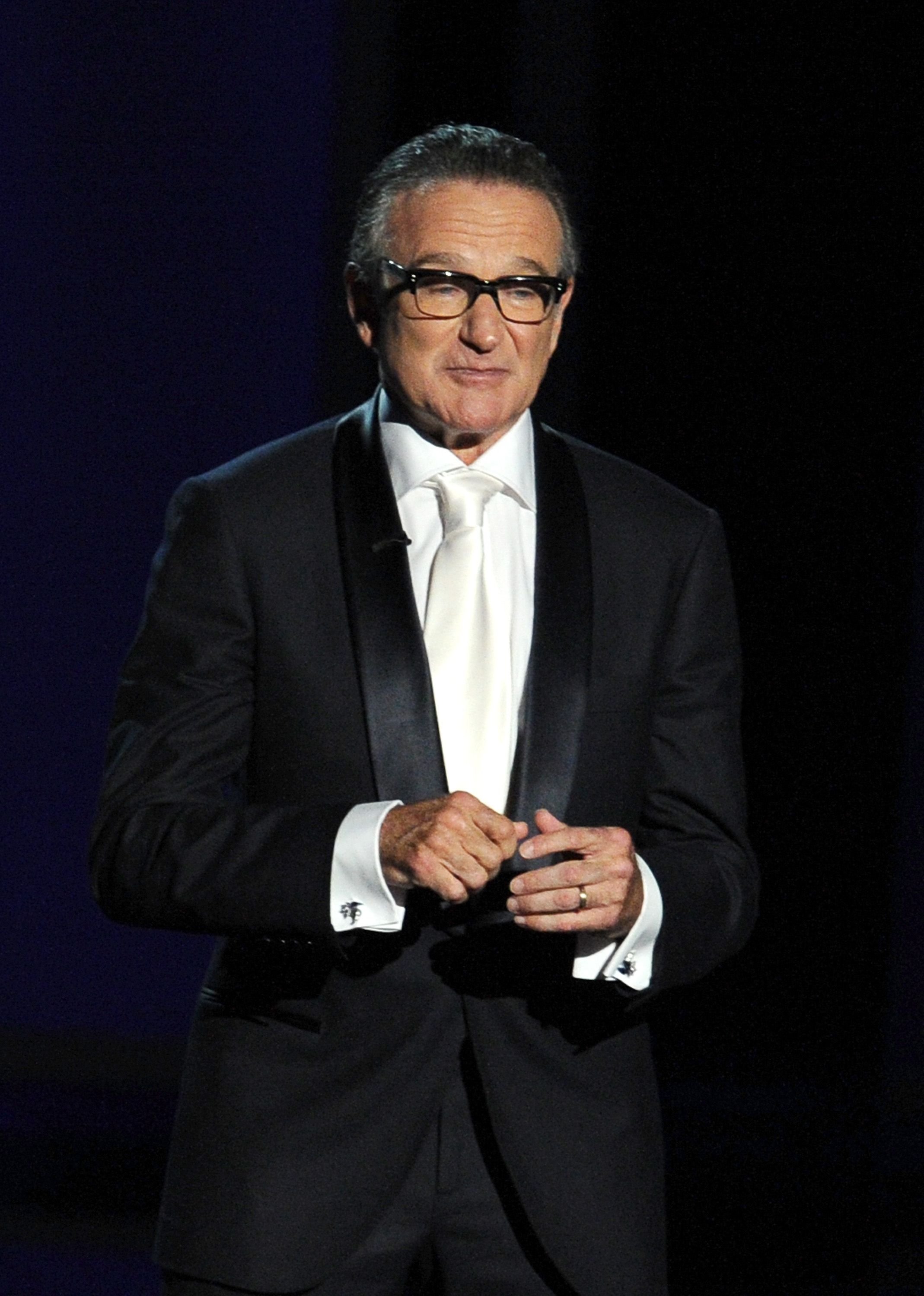 Late Actor Robin Williams spoke at the 65th Annual Primetime Emmy Awards held at Nokia Theatre L.A. Live on September 22, 2013 | Photo: Getty Images