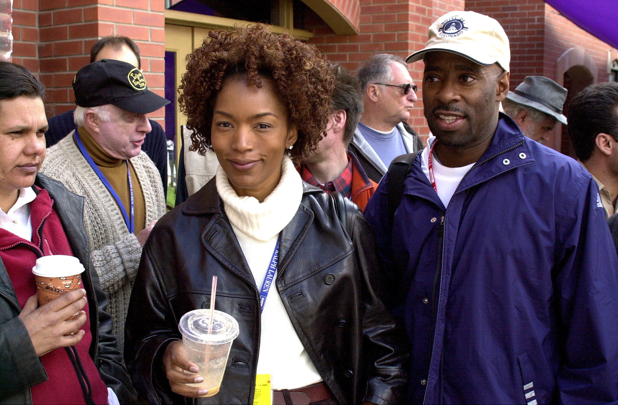 Angela Bassett and Courtney B. Vance at the 27th Telluride Film Festival – Day 2, on September 2, 2000 | Source: Getty Images