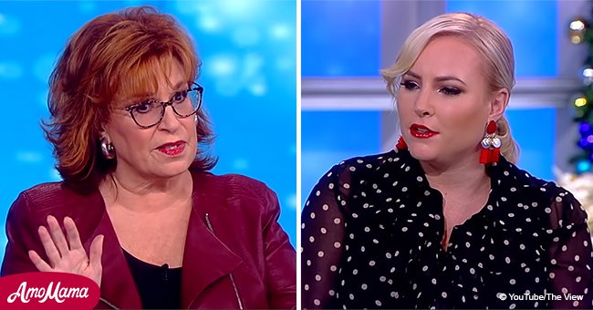 Meghan McCain brutally interrupts Joy Behar during her comparison of Trump and the late Bush