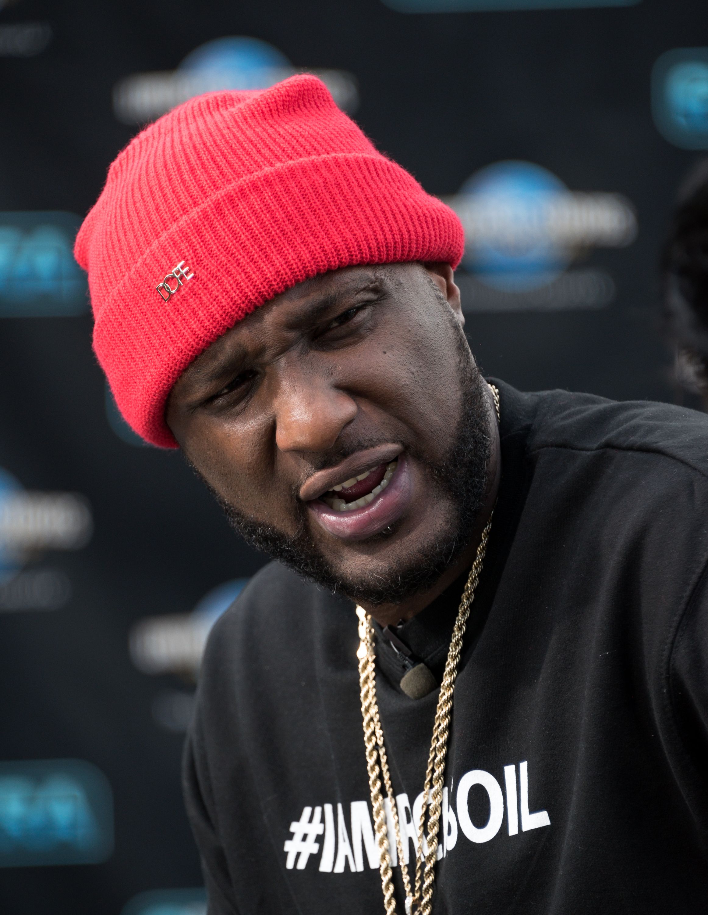 Lamar Odom at the "Extra" studio Universal Studios Hollywood on February 22, 2018 in Universal City, California. | Source: Getty Images