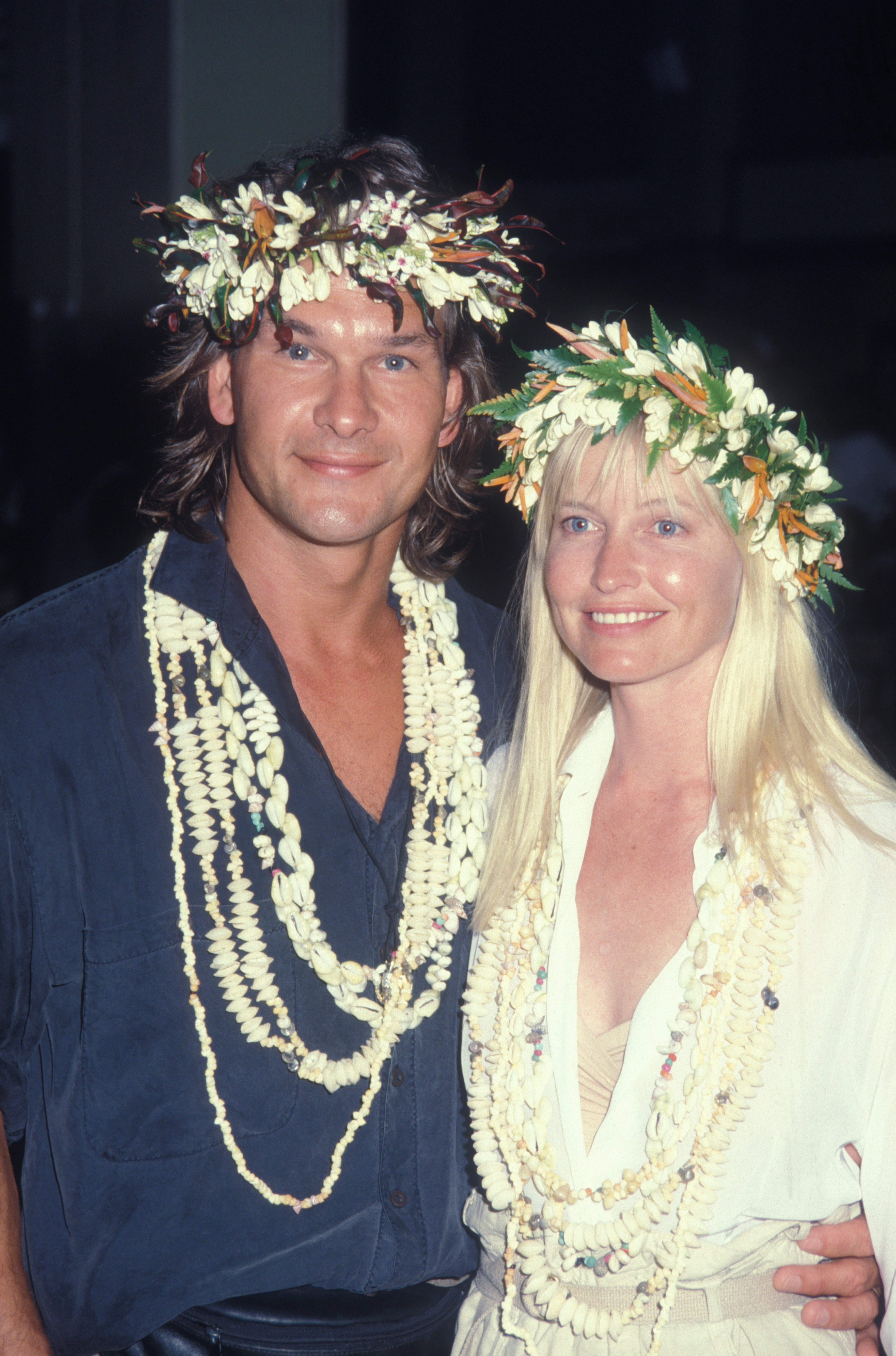 Patrick Swayze and his wife Lisa Niemi photographed in 1989 | Source: Getty Images