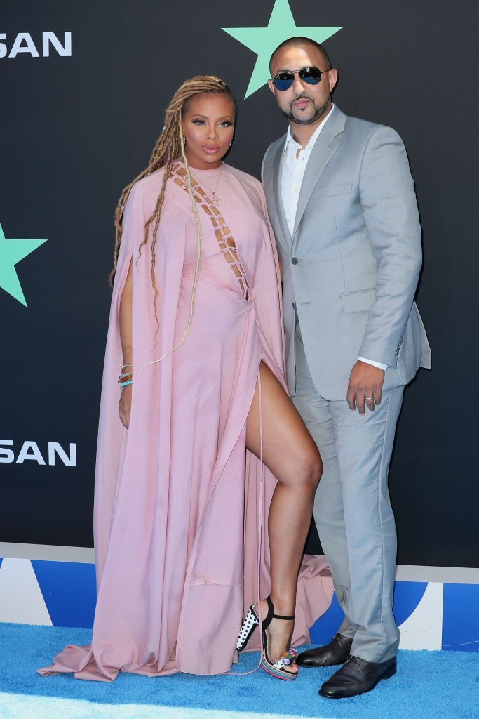  Eva Marcille (L) and Michael Sterling attend the 2019 BET Awards | Photo: Getty Images
