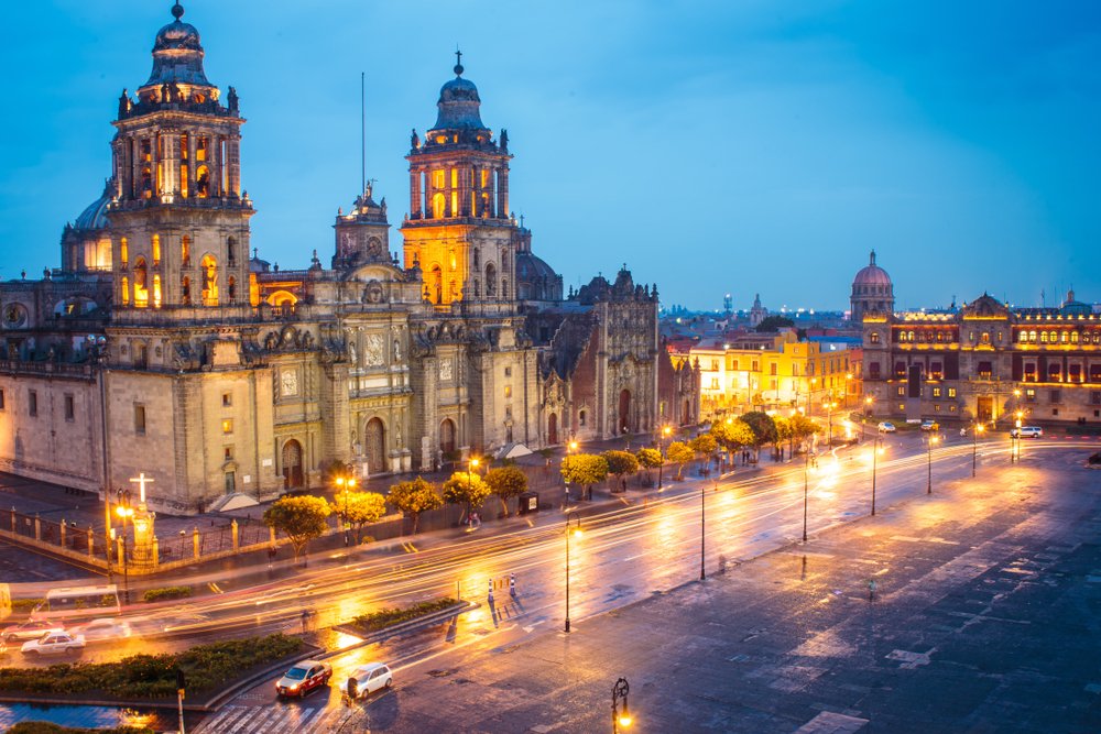 Catedral Metropolitana y Palacio Presidencial.| Fuente: Shutterstock Catedral Metropolitana y Palacio Presidencial.| Fuente: Shutterstock