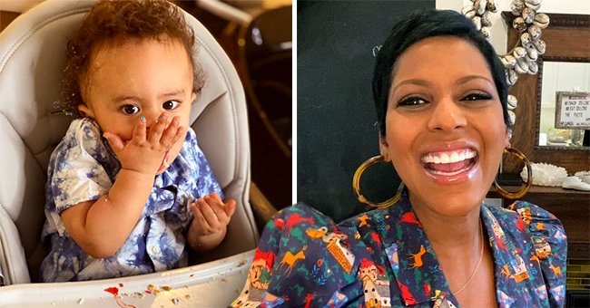 Tamron Hall Makes Her Baby Son Moses Laugh in an Adorable Video