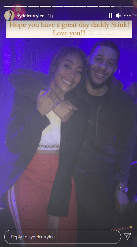 Seth Curry's sister Sydel celebrates him on his birthday with a picture of them posing together | Photo: Instagram/sydelcurrylee