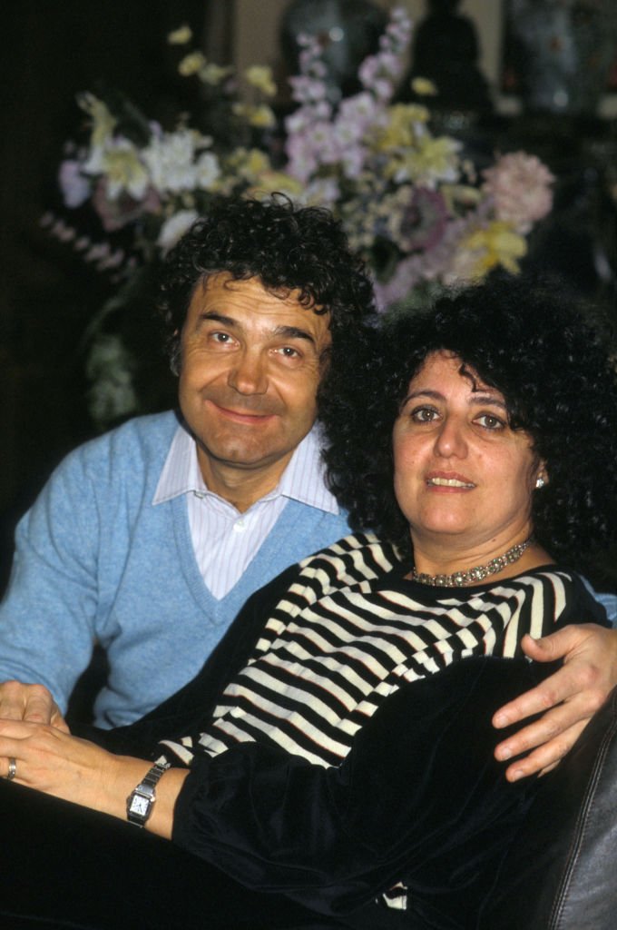 Pierre Perret et sa femme Simone le 27 janvier 1984, France. | Photo : Getty Images