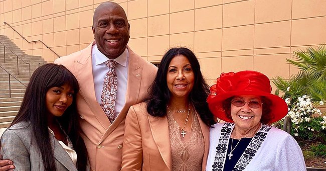 Magic Johnson Celebrates Mother-In-Law's Birthday with Sweet Photo of ...