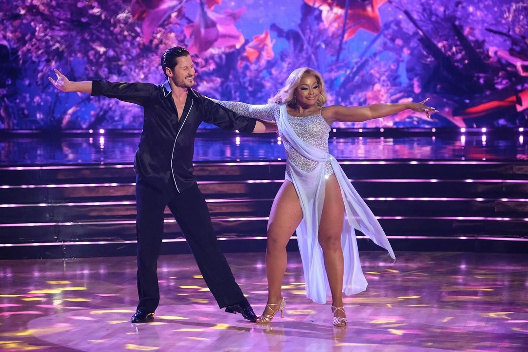 Val Chmerkovskiy and Phaedra Parks on "Dancing With the Stars" from a post dated October 16, 2024 | Source: Instagram/dancingwiththestars/