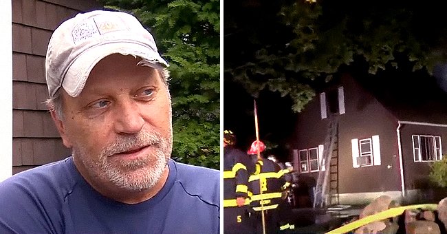 Man who rescued his neighbor from a fire. | Photo: youtube/wcvb