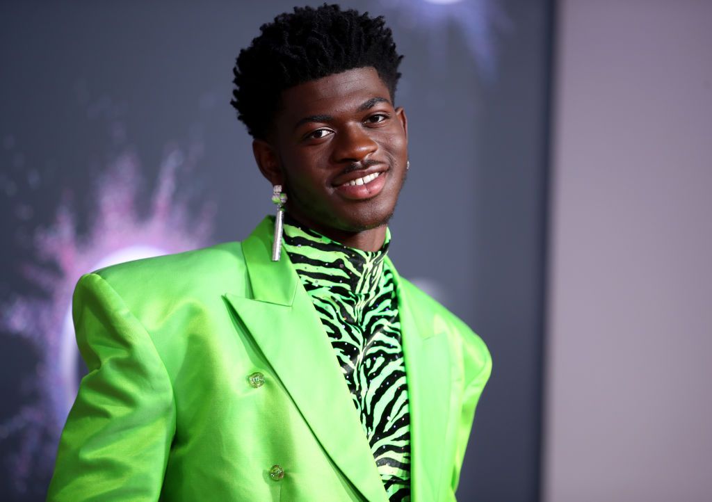 Lil Nas X at the 47th Annual American Music Awards Press Room at Microsoft Theater in Los Angeles, California | Photo: David Crotty/Patrick McMullan via Getty Images