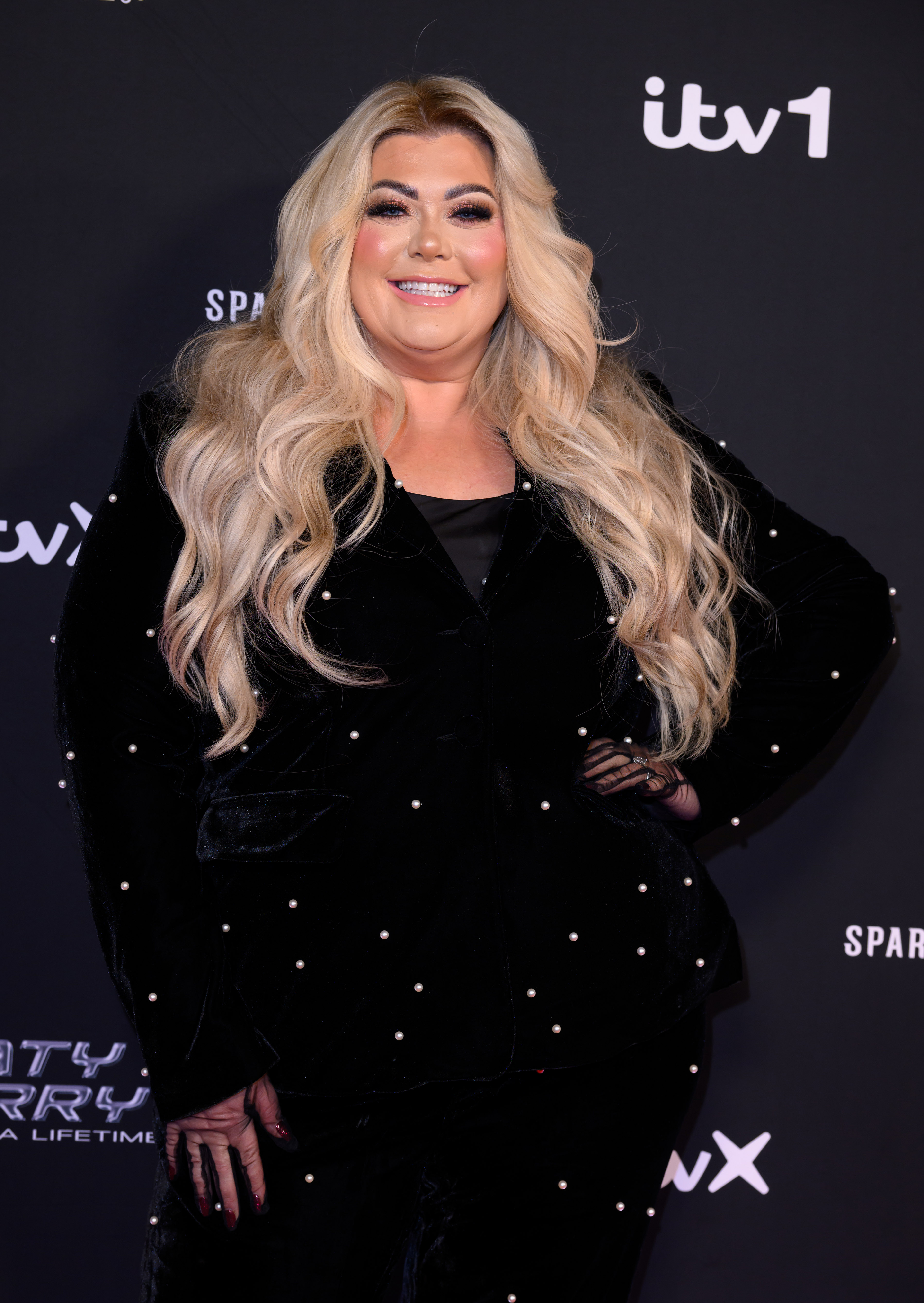 Gemma Collinsattends the "Katy Perry: Night of a Lifetime" photocall at Central Hall Westminster on 11 December 2024 in London, England. | Source: Getty Images