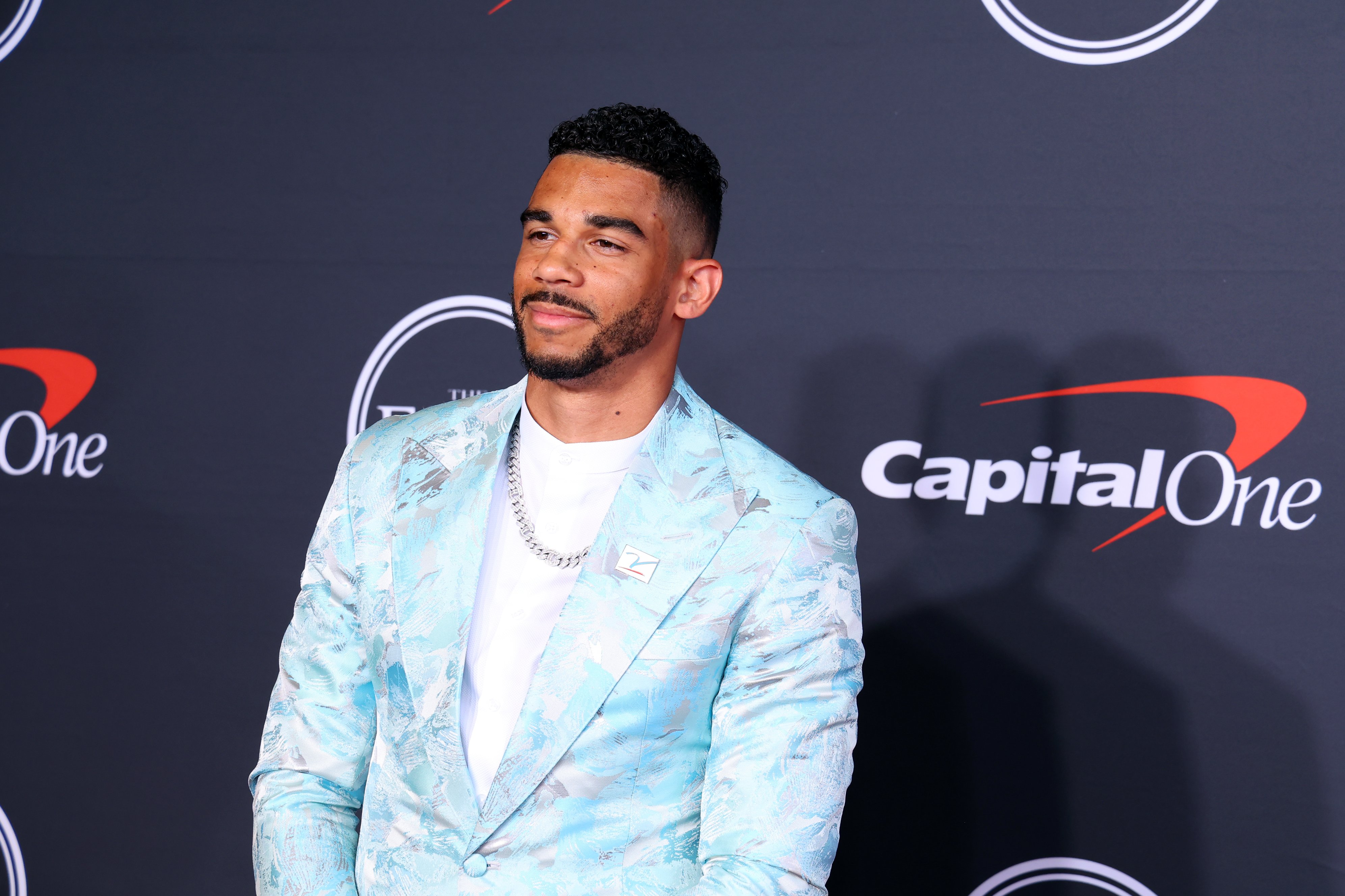 Evander Kane photographed at the 2022 ESPYs at Dolby Theatre | Source: Getty Images