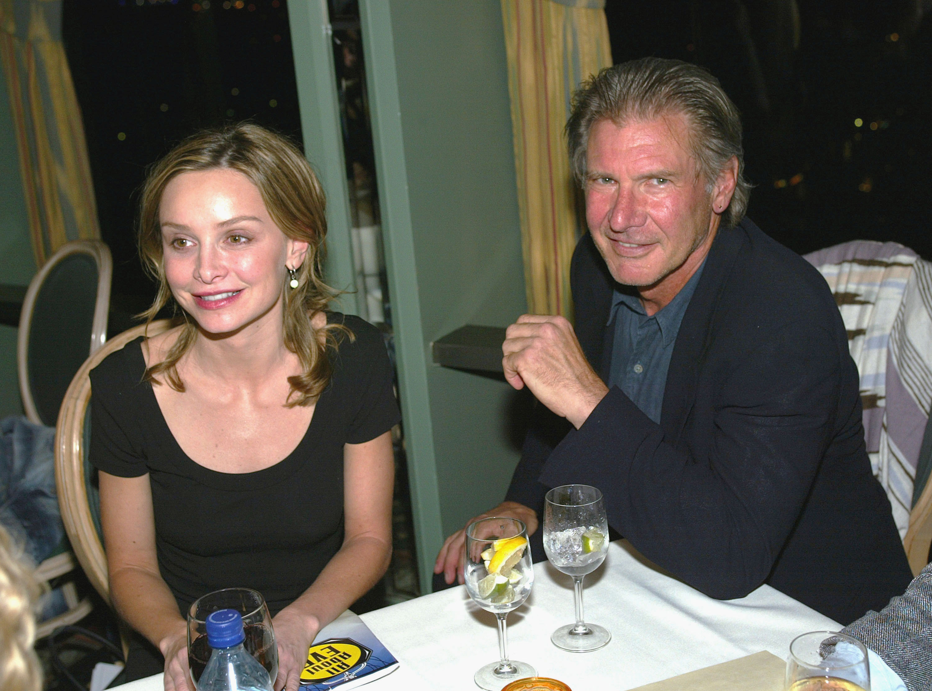 Harrison Ford and Calista Flockhart during the presentation of "All About Eve" on March 30, 2003 in Los Angeles, California | Source: Getty Images