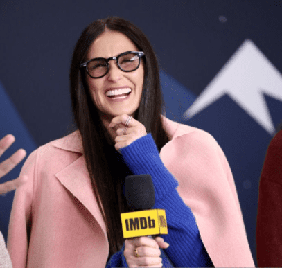 Demi Moore of Corporate Animals attends The IMDb Studio at Acura Festival Village on location at The 2019 Sundance Film Festival - Day 4 on January 28, 2019 in Park City, Utah. | Source: Getty Images