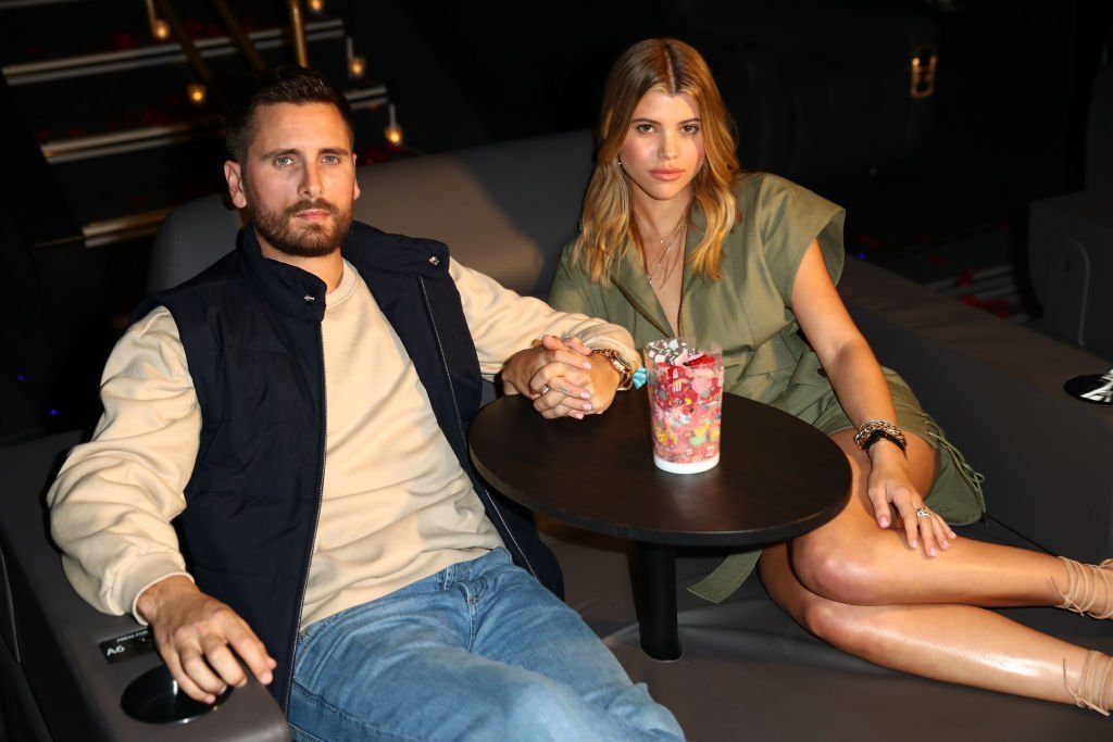Scott Disick and Sofia Richie celebrate Valentine's Day at San Diego's new Theatre Box® Entertainment Complex with dinner at Sugar Factory American Brasserie at Theatre Box® | Photo: Getty Images