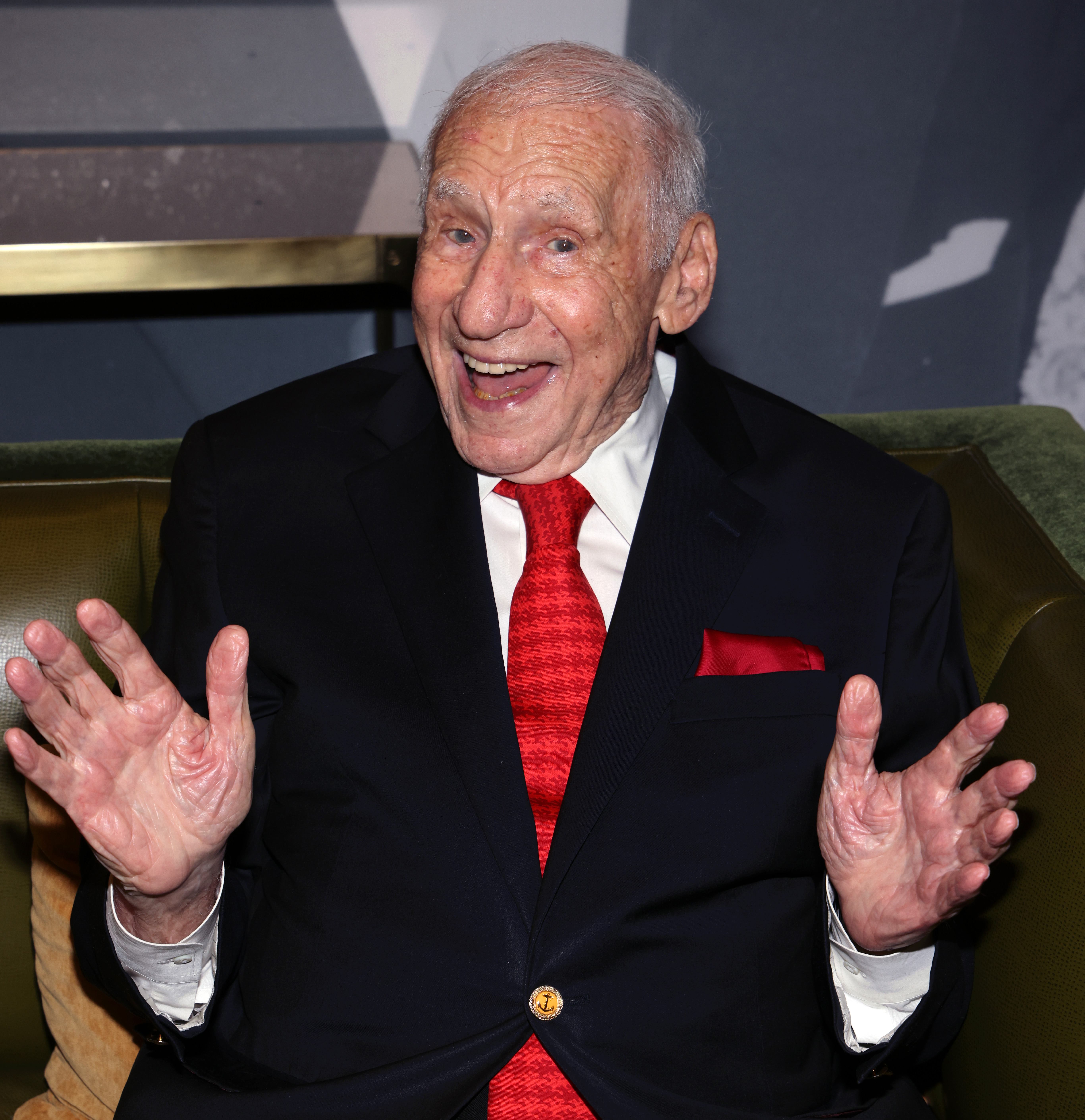 Mel Brooks at the Saban Theatre on May 18, 2023, in Beverly Hills, California. | Source: Getty Images
