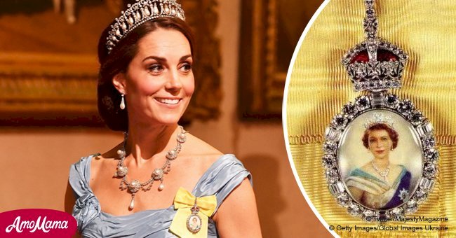 Yellow accessory on Kate Middleton’s chest has a special meaning