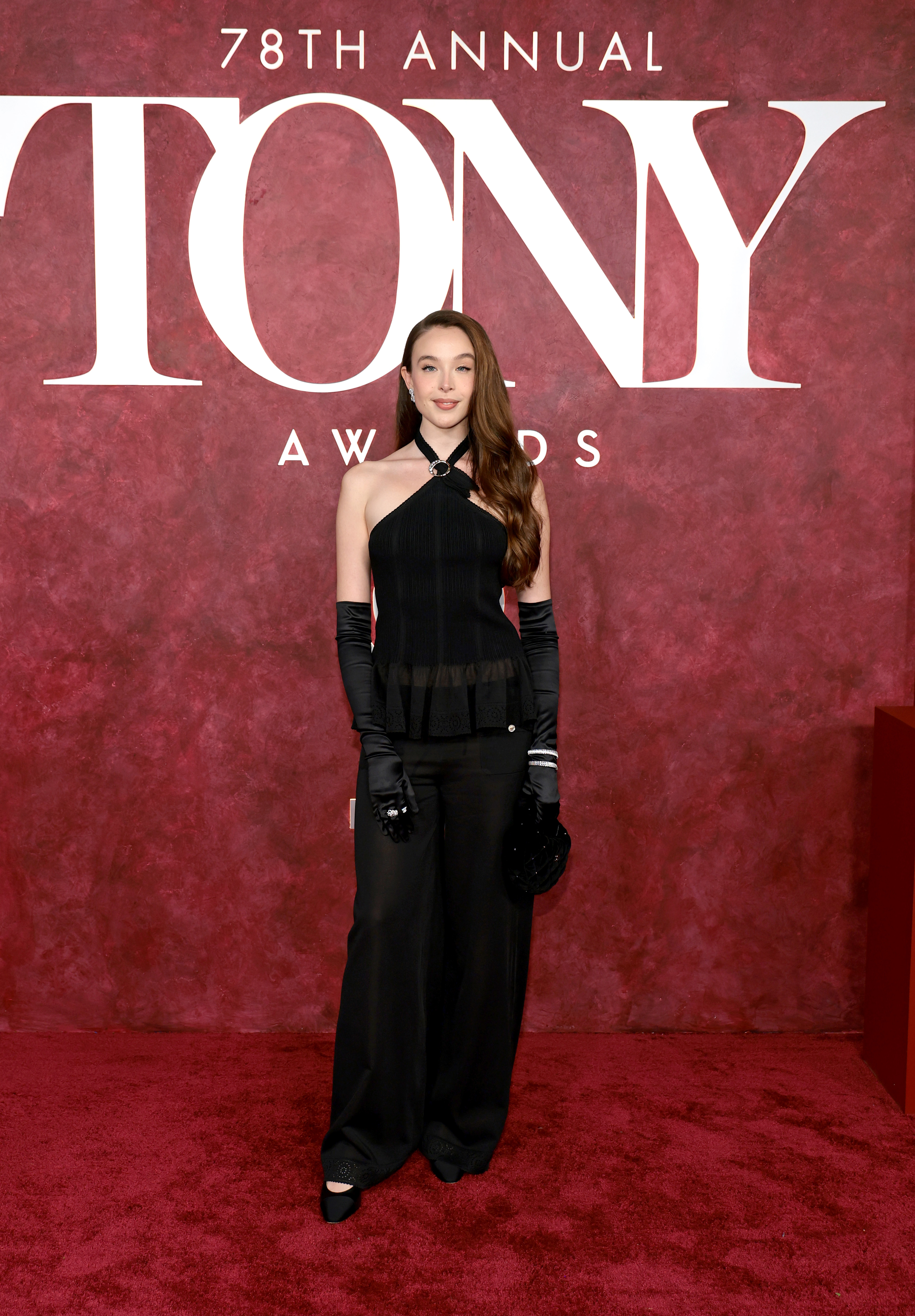 Warren Beatty's daughter, Ella Beatty, at The 78th Annual Tony Awards on June 8, 2025, in New York. | Source: Getty Images