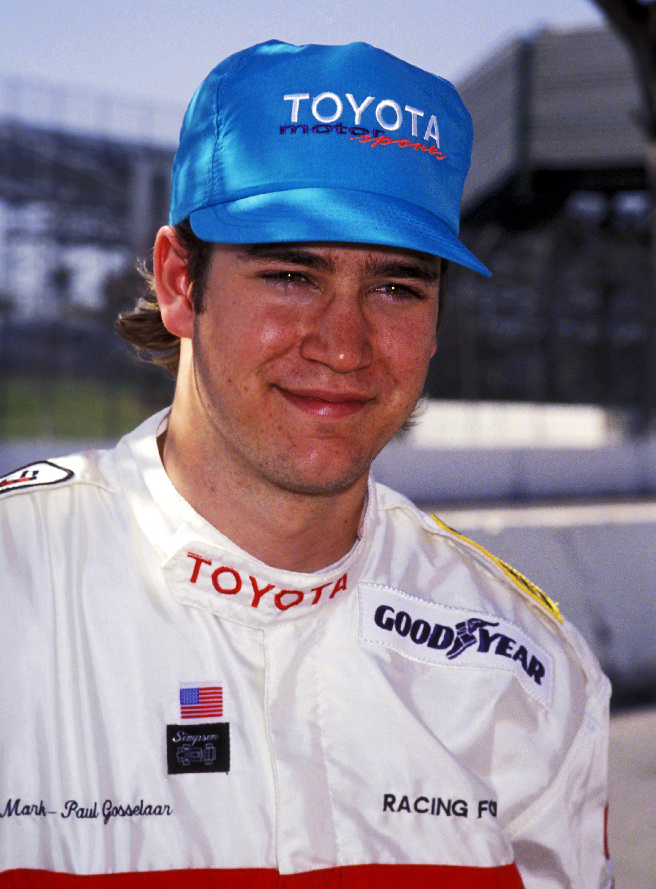 The actor attends the 18th Annual Toyota Pro/Celebrity Grand Prix - Press Day on April 5, 1994 | Source: Getty Images