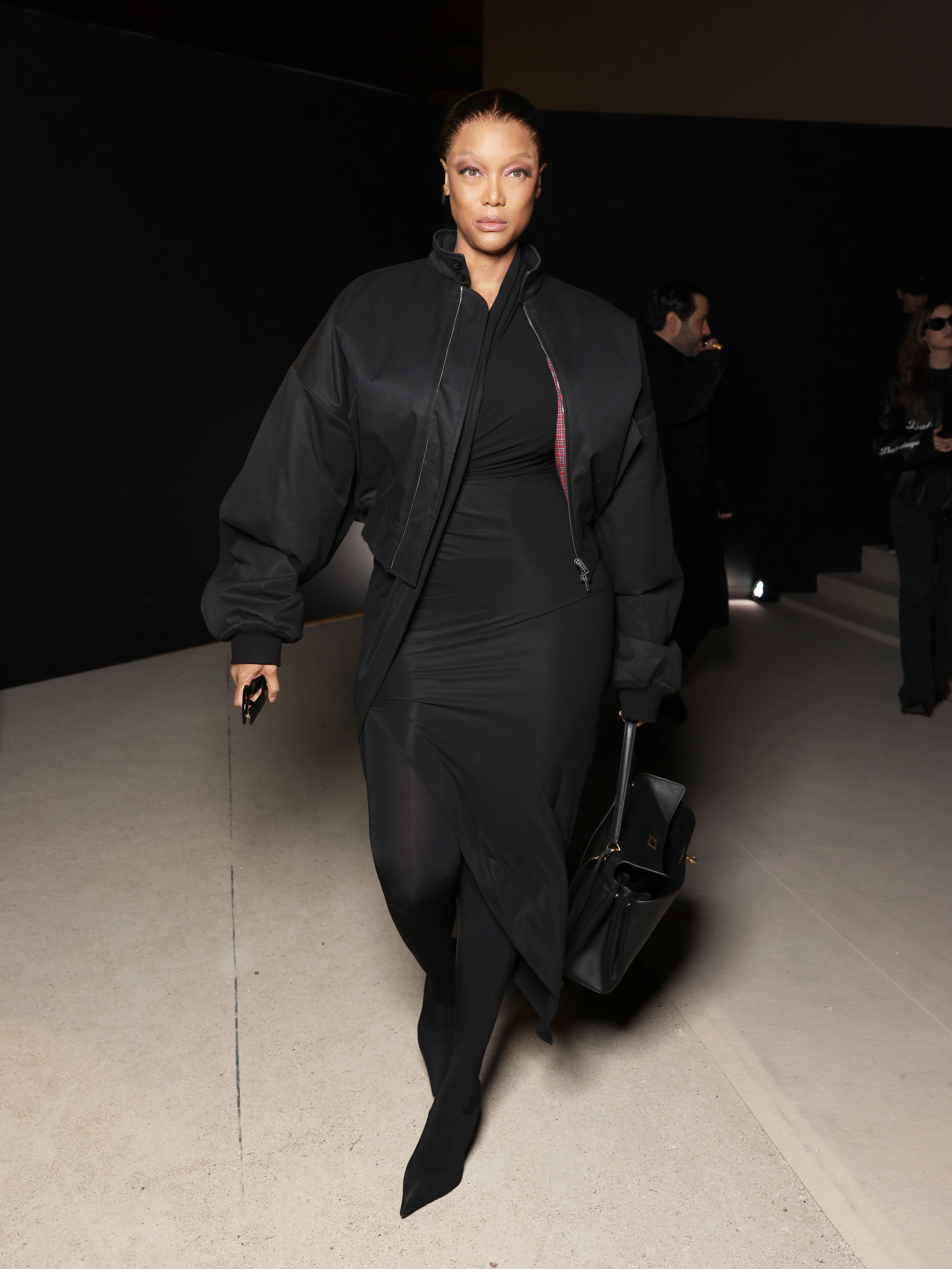 Tyra Banks in Paris, France, on March 9, 2025 | Source: Getty Images