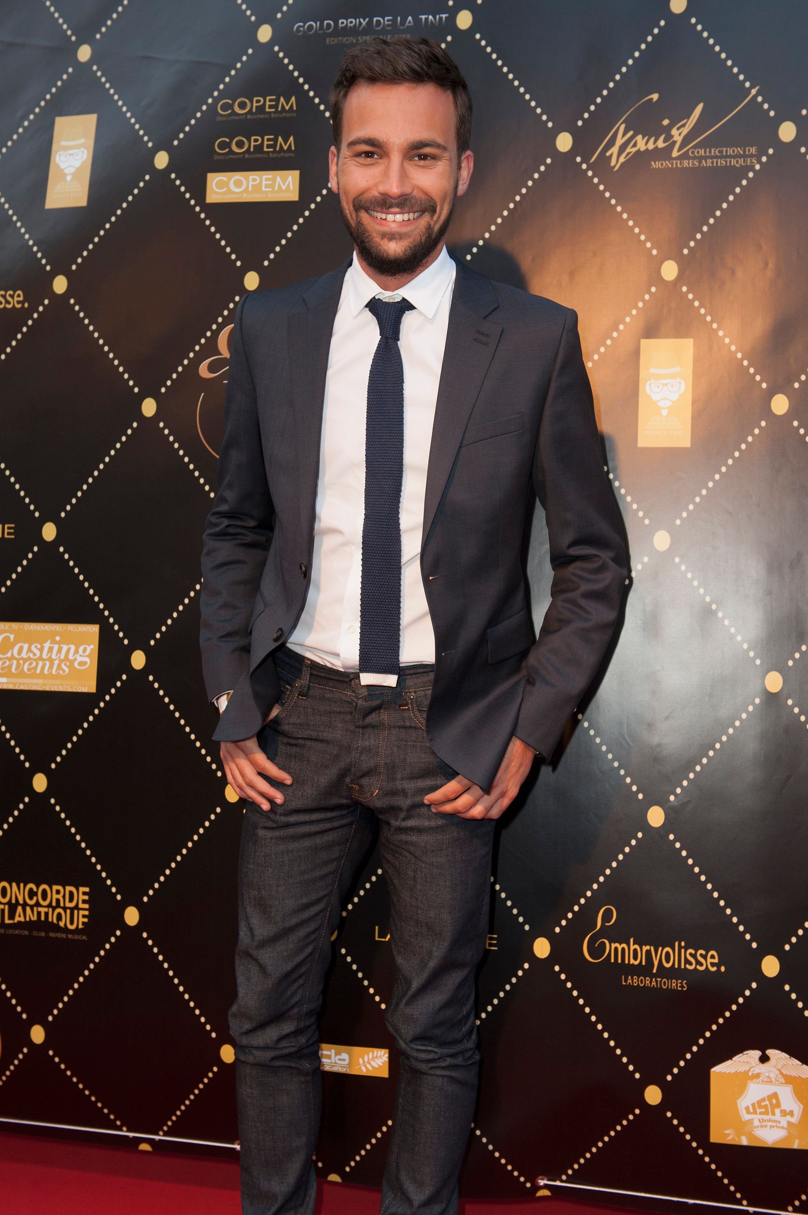 Bertrand Chameroy au théâtre Bobino à Paris le 9 juin 2015 à Paris, France. | Photo : Getty Images