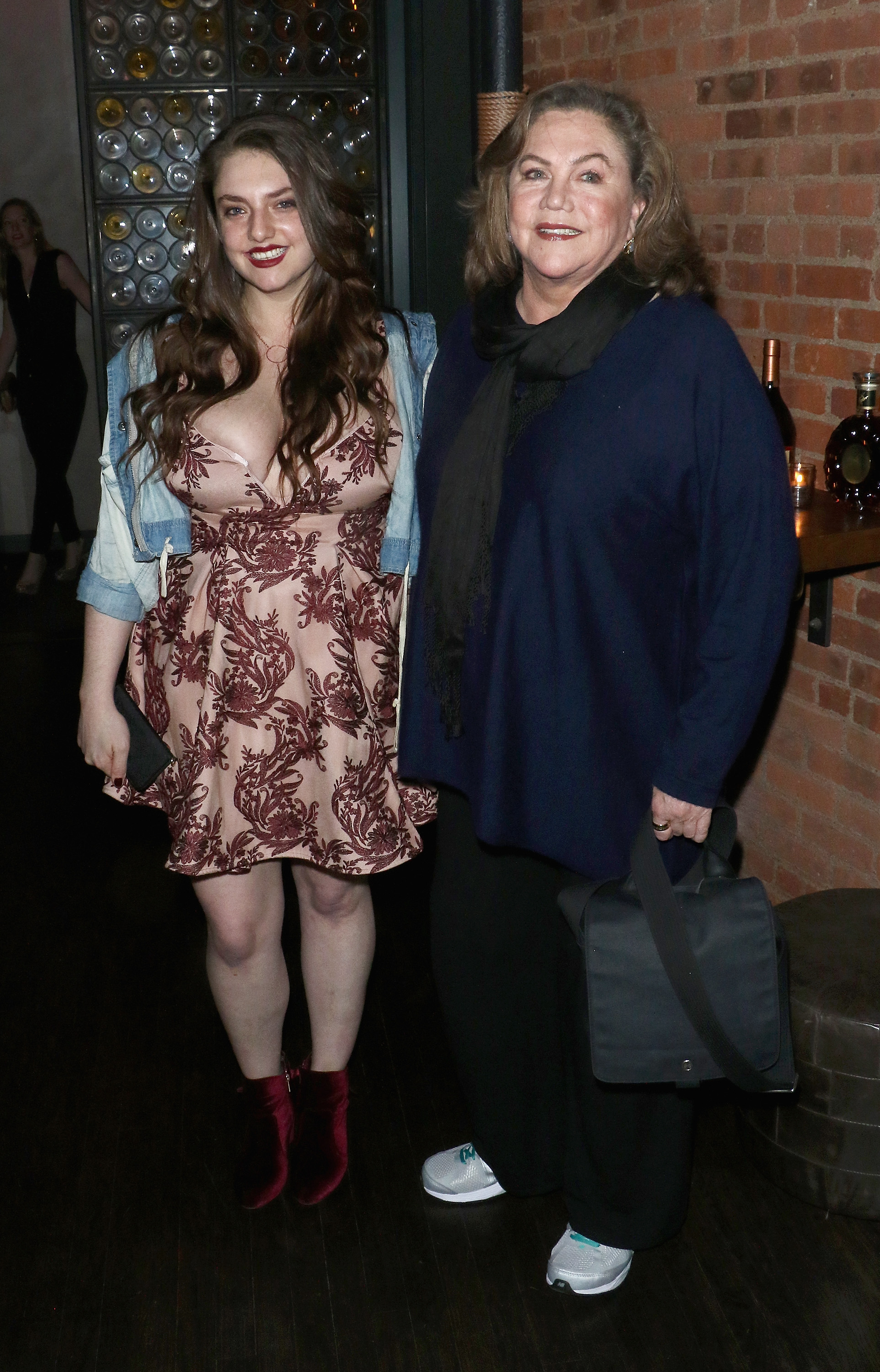 Rachel Ann Weiss and Kathleen Turner at  "Pirates Of The Caribbean" after party in New York in 2017 | Source: Getty Images