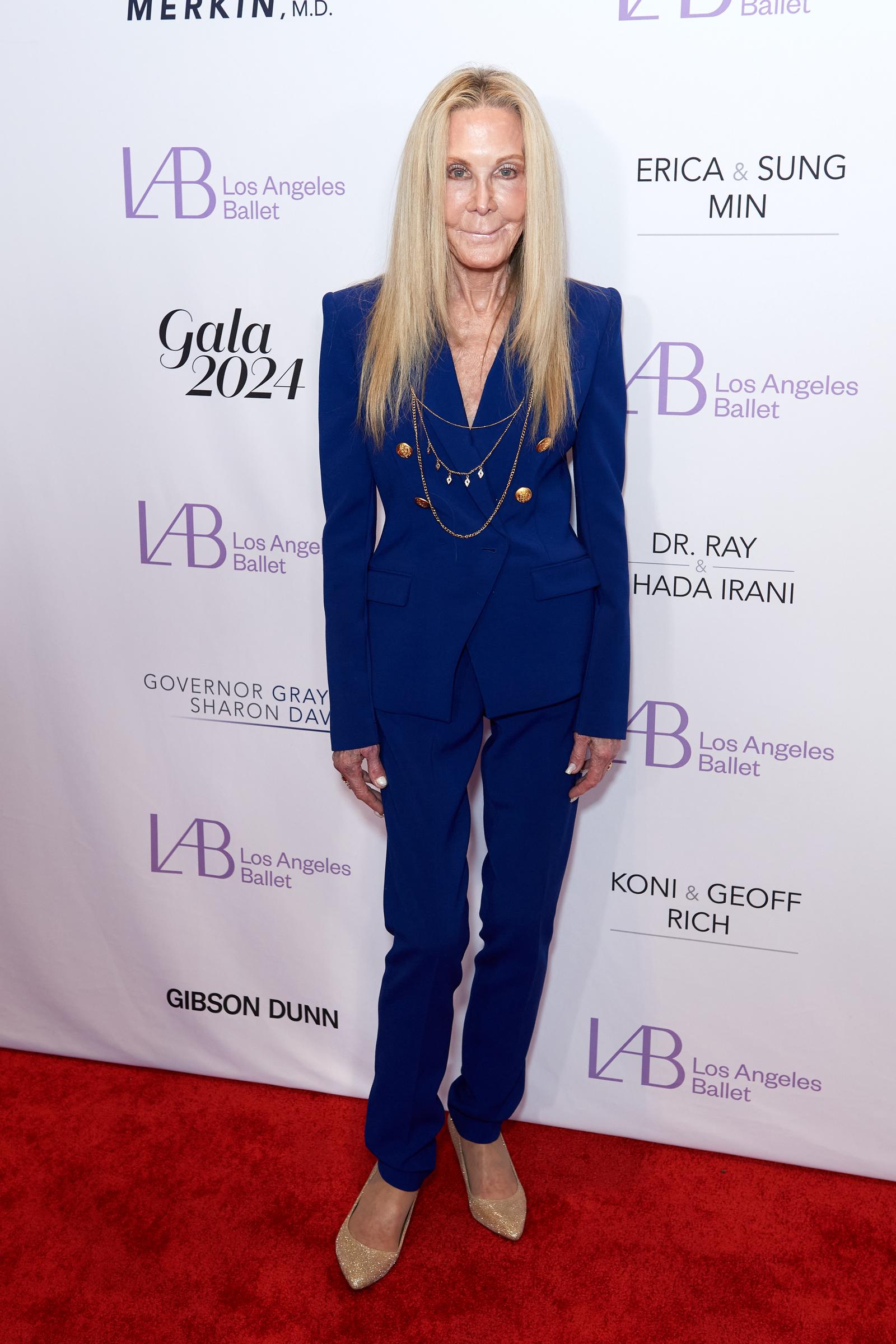 Joan Van Ark attends the Los Angeles Ballet 18th Annual Gala on April 18, 2024 in Beverly Hills, California. | Source: Getty Images