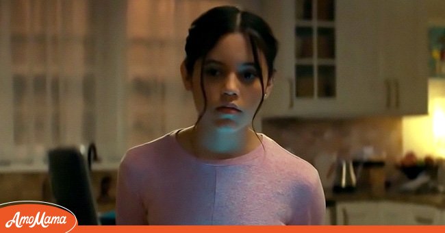 Jenna Ortega in a scene of "Scream" posted on YouTube in October 2021 | Source: YouTube.com/Movie Coverage