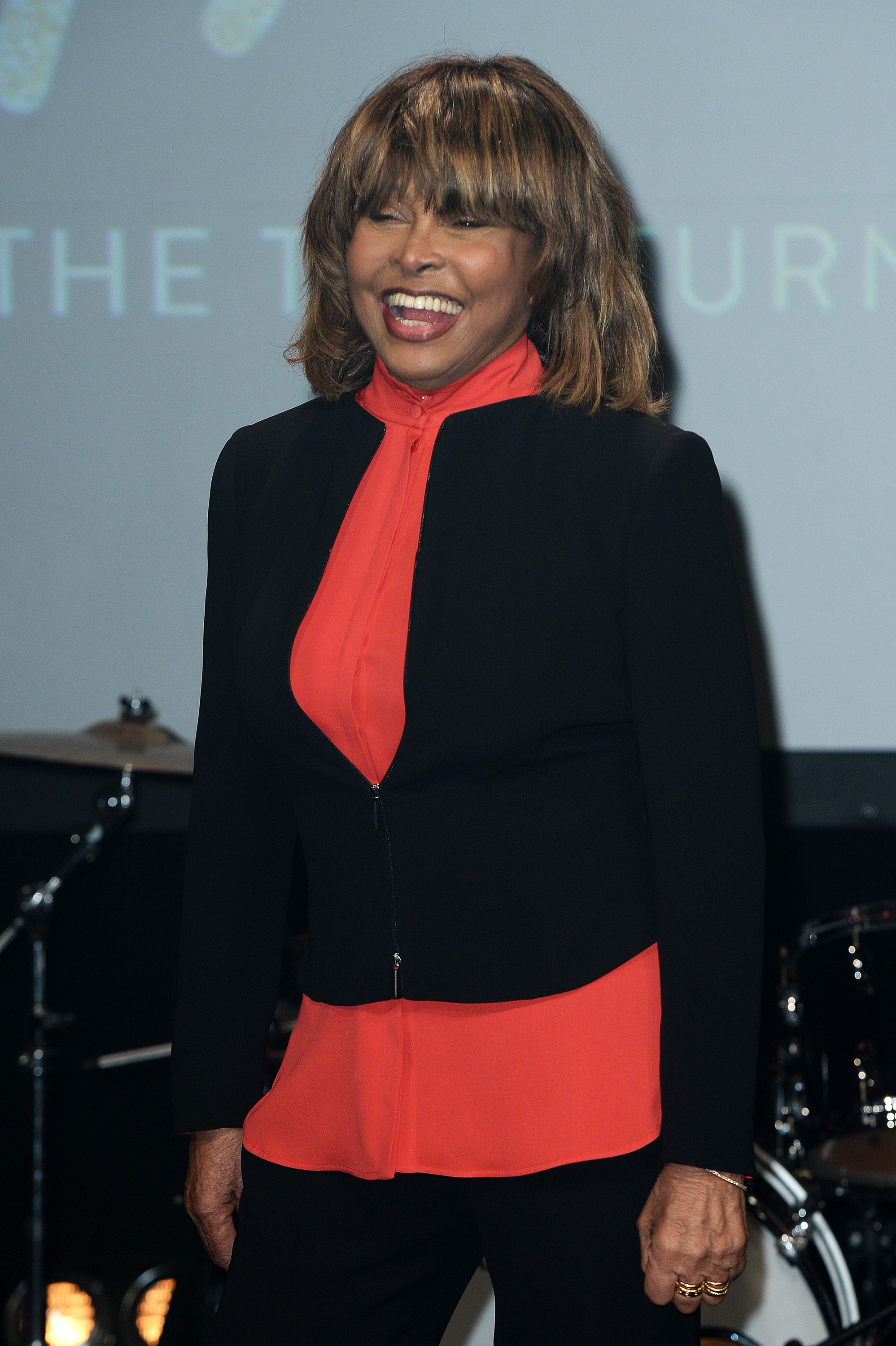Tina Turner at the "TINA: The Tina Turner Musical" photocall at Aldwych Theatre on October 17, 2017 | Source: Getty Images
