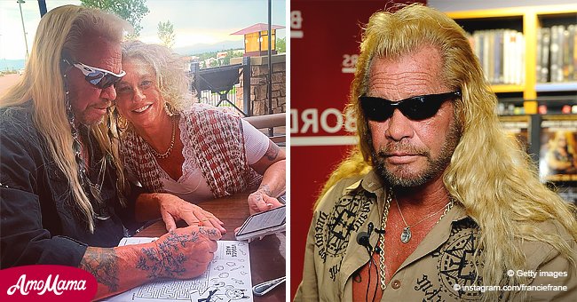 Duane 'Dog' Chapman Enjoys Coloring a Kids' Menu during Recent Date ...